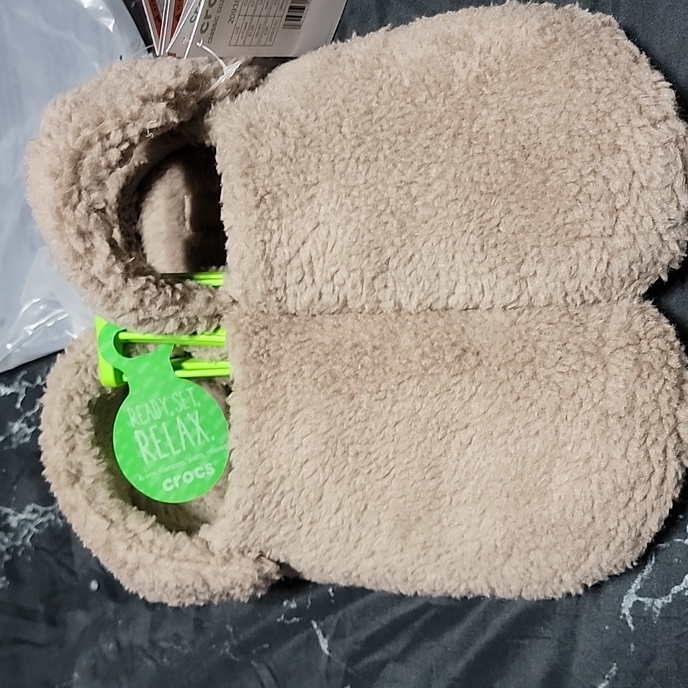 Brand new Croc slippers never been worn
